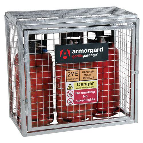 Cage Bouteilles De Gaz Gorilla Gas Cage Ggc1 -1000x500x900 Mm