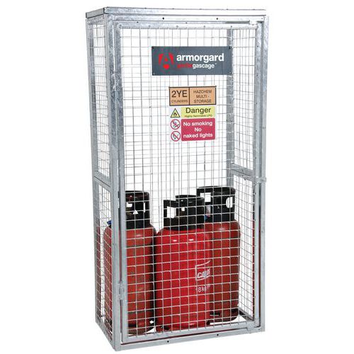 Cage Bouteilles De Gaz Gorilla Gas Cage Ggc3 - 900x500x1800 Mm