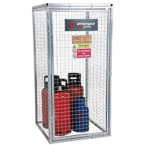 Cage Bouteilles De Gaz Gorilla Gas Cage Ggc5 -900x900x1800 Mm