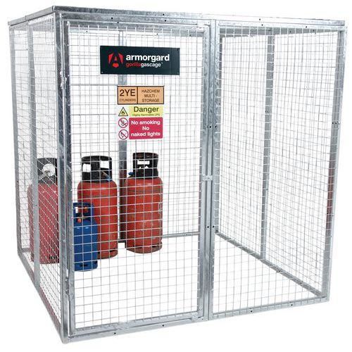 Cage Bouteilles De Gaz Gorilla Gas Cage Ggc13-2400x3600x1800 Mm