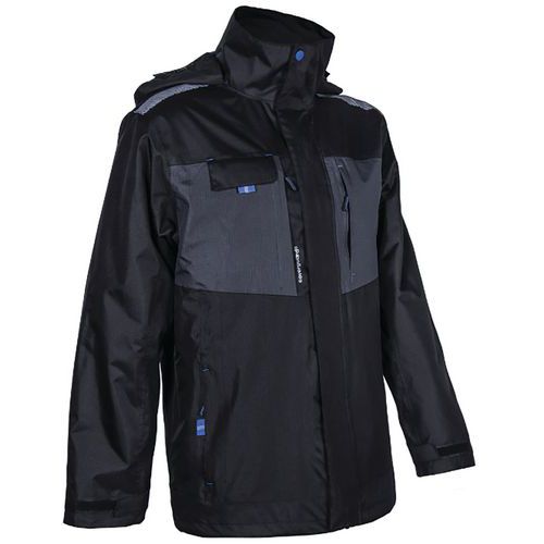 Parka Noire Et Grise Wani - Coverguard - Taille Xl