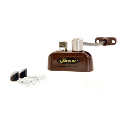 Bloqueur De Fenêtre À Câble Sans Clé - Marron - Pro-twist