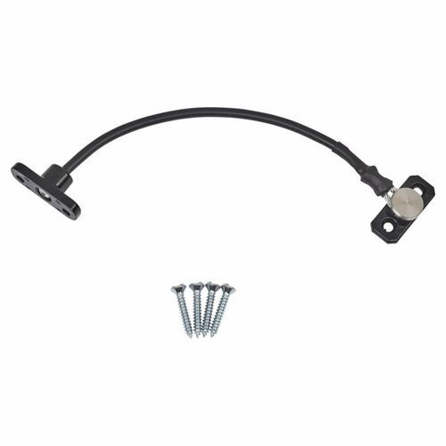 Entrebâilleur De Fenêtre Pivotant Permanent - Noir - Perma