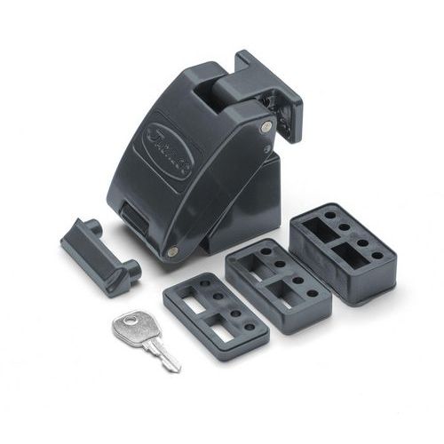 Dispositif De Fermeture De Fenêtre Par Clé - Gris - Titan