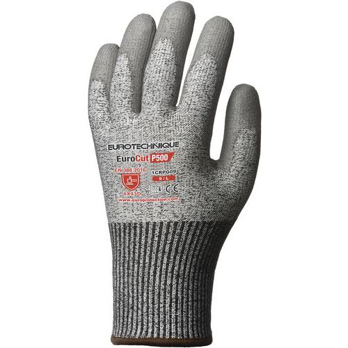 Gant Anticoupure Eurocut P500 - 4x43d - Gris - T6