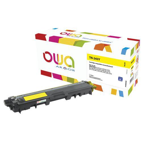 Toner Capacité Standard Compatible Brother Tn243 Jaune