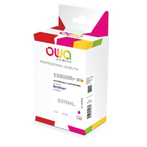 Cartouche Compatible Brother Lc3219 Xl Magenta - Owa