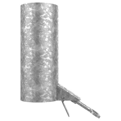 Buton Design - Fourreau Amovibilité Potelet/Barrière - Ø90mm Galvanisé - Acier - 25cm Hauteur - Fixation Tiges Filetées