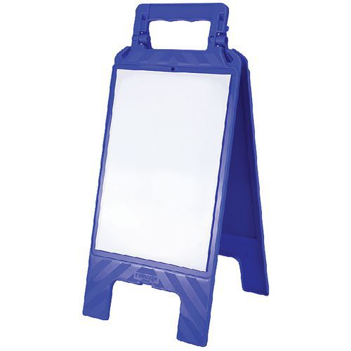 Chevalet Avec Message Effaçable Blanc / Bleu - Novap