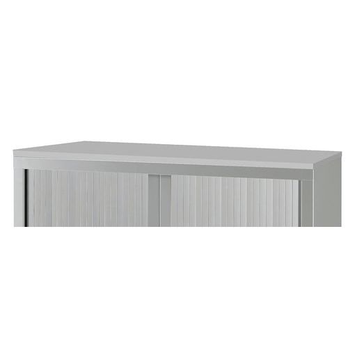 Top De Finition Mélaminé Pour Armoire 120 Cm Gris Clair