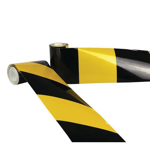 Film Rétroréfléchissant - Jaune/noir - Novap