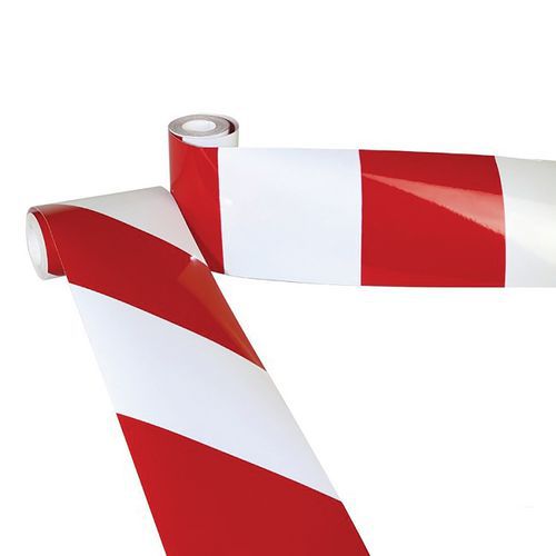 Film Rétroréfléchissant - Rouge/blanc - Novap