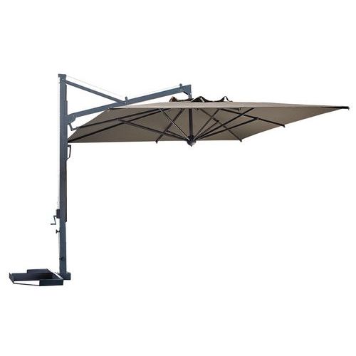 Parasol Galileo 35 X 35 M Sans Volant - Toile Taupe