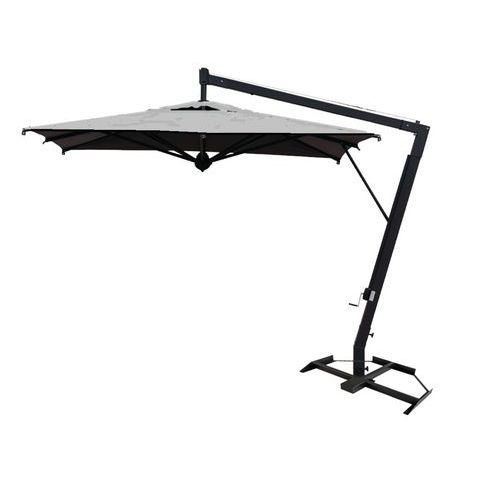 Parasol Leonardo Braccio 35x35 M Sans Volant - Toile Taupe