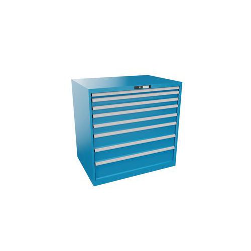 Armoire 8 Tiroirs Charge 200kg Lxp:1023x725mm A Clé