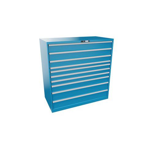 Armoire Bleu Clair 1431x725x1450 Avec 10 Tir. 200kg