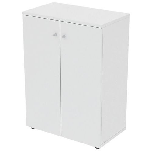 Armoire Portes Battantes 80 X 45 Ht 110 Cm Blanc