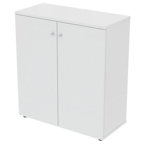 Armoire Portes Battantes 100 X 45 Ht 110 Cm Blanc