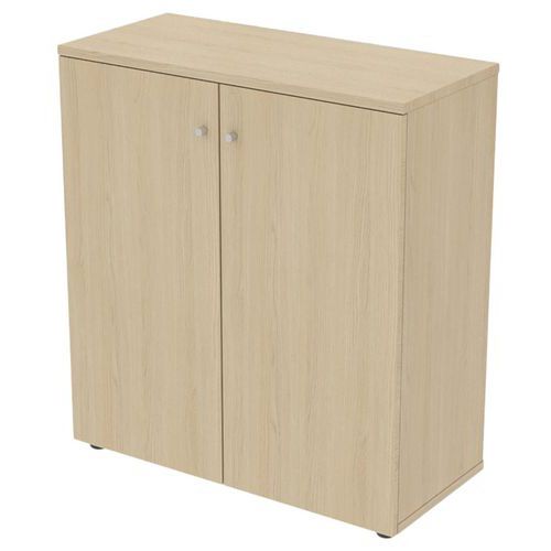 Armoire Portes Battantes 100 X 45 Ht 110 Cm Chêne