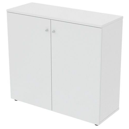 Armoire Portes Battantes 120 X 45 Ht 110 Cm Blanc