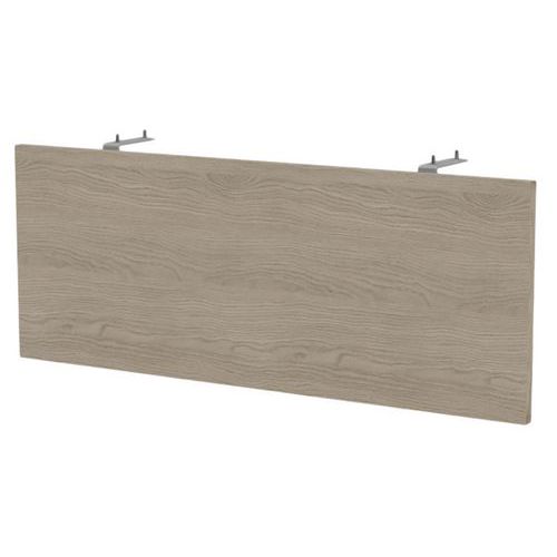 MBA - Voile de fond pour bureau Kad 120cm Chêne Gris - Éco-responsable, PEFC, 10 ans garantie