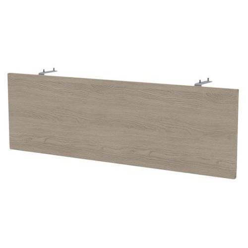 MBA - Voile de fond pour bureau Kad - Chêne Gris 140cm - Aggloméré Éco-responsable - 10 ans Garantie