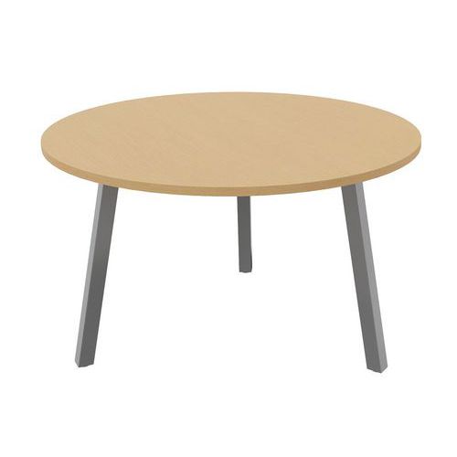 Table Partage Ã˜ 120 Cm Hêtre / Alu