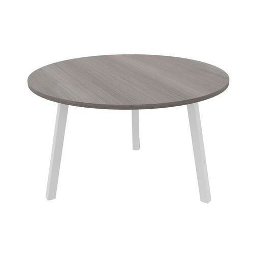 Table Partage Ã˜ 120 Cm Cèdre / Blanc