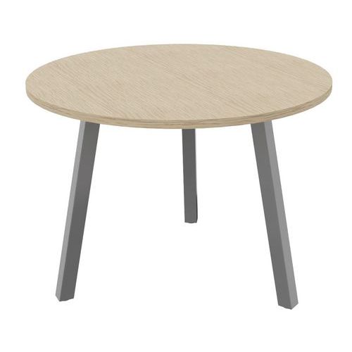 Table Partage Ã˜ 100 Cm Chêne / Alu