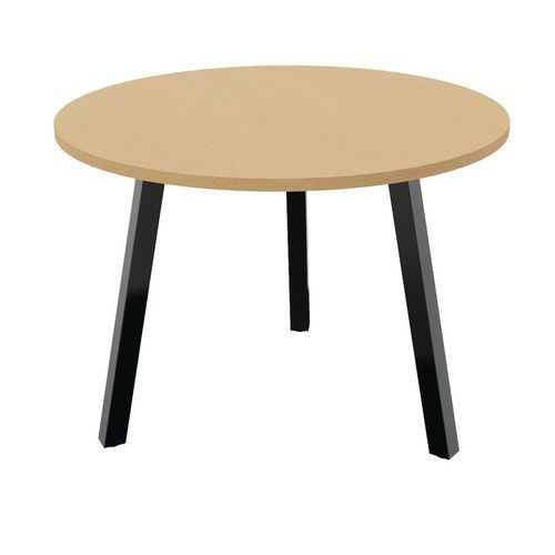 Table Partage Ã˜ 100 Cm Hêtre / Noir