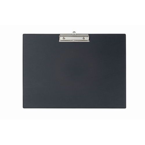 Porte-bloc A3 Paysage Noir Avec Pince Métal - Maul Schneider