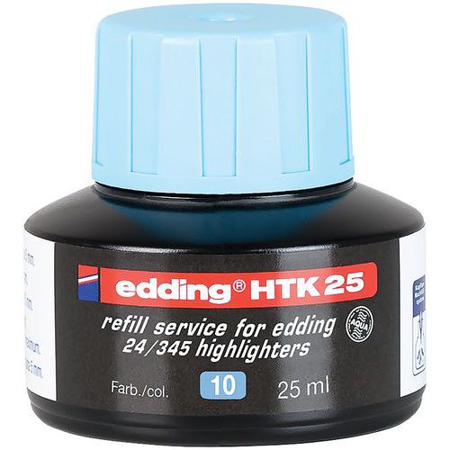 Recharge Htk25 Pour Surligneur E24 Ecoline Bleu - Edding