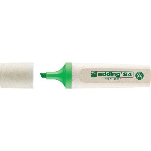 Surligneur E24 Ecoline Rechargeable - Vert - Edding