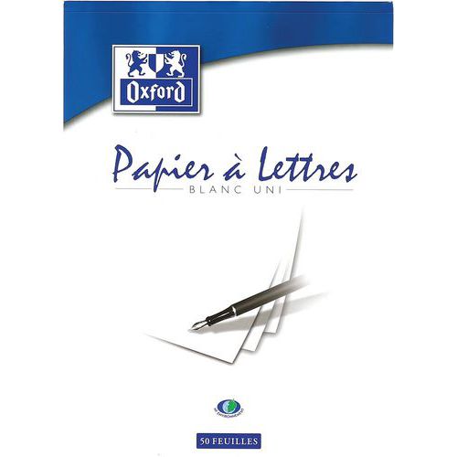 Bloc De Correspondance Endossé A4 100p 80g Uni