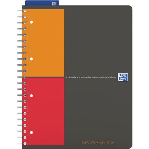 Cahier Managerbook Spirale 233x298 160p 80g Projet