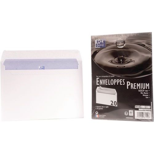 Enveloppes 162x229 120g Auto Adhésives Premium