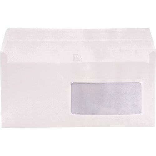 Enveloppes 110x220 80g Auto Adhésive Fenêtre 45