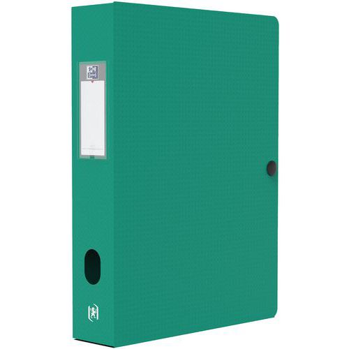 Boite Oxford Memphis 24x32 Dos 60mm Polypro - Vert