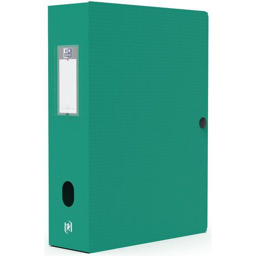 Boite Oxford Memphis 24x32 Dos 80mm Polypro - Vert