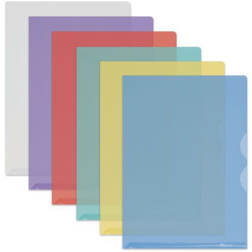 Pochette Coin Oxford Fard'or Bte50 A4 Pvc140lis - Assorti