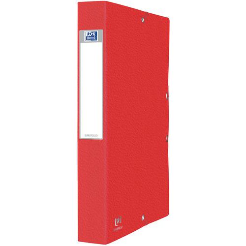 Boite Oxford Eurofolio+ 24x32 Dos 40mm - Rouge