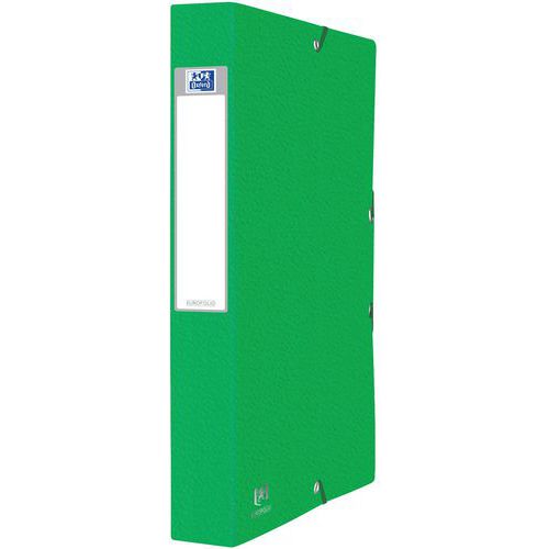 Boite Oxford Eurofolio+ 24x32 Dos 40mm - Vert