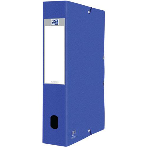 Boite Oxford Eurofolio+ 24x32 Dos 60mm - Bleu