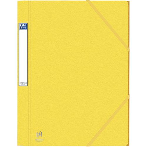 Chemise Elastique 3rab. Oxford Eurofolio+ Prestige A4 Jaune