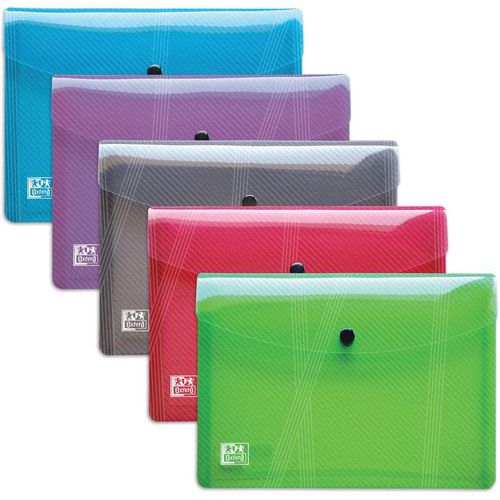 5 Chemise Pochette Hawaï A5 Polypro - Assorti