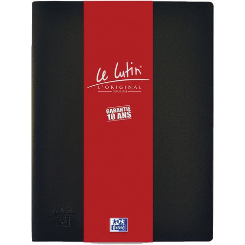 Protège Documents Oxford Le Lutin A4 20 Vues Pvc - Noir