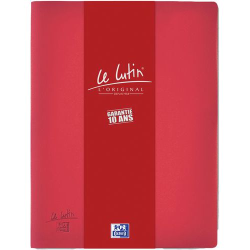 Protège Documents Oxford Le Lutin A4 40 Vues Pvc - Rouge