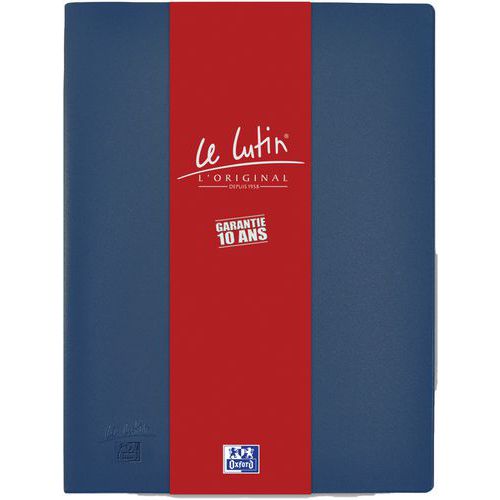Protège Documents Oxford Le Lutin A4 60 Vues Pvc - Bleu
