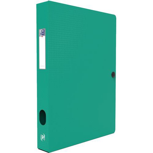 Boite Oxford Memphis 24x32 Dos 40mm Polypro - Vert