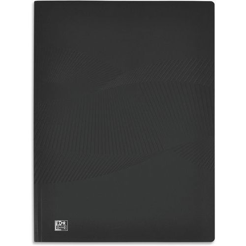 Protège Documents Oxford Osmose A4 80 Vues Polypro - Noir